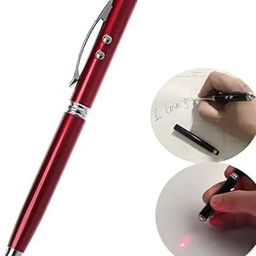 4 In 1 Stylus Touch Screen Pen With Inbuilt Laser,Torch,Ball Point Pen For Multiuses For Tablet (Multicolor)(Pack Of 01)-22
