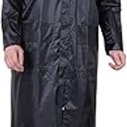 PU Raincoat – Unisex Waterproof Lightweight Rainwear – Durable Blue Rain Jacket for Outdoor, Travel & Daily Use-56