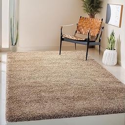 RugRugsCarpet 12x12 CM Soft Faux Fur Fluffy Area Rug, Luxury Carpets Rugs for Bedroom Living Room, Shaggy Silky Plush Carpet Bedside Rug Floor Mat Pink Rectangular-13