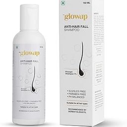 HK Glowup Anti Hair Fall Shampoo with Vitamin E, for Women & Men Suitable for all Hair Types | Reinforcing & Nourishing For Hair Thinning & Hair Loss | Reduces Hair Fall Promote Healthy Hair Growth (150 Ml)-image-16