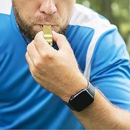 UJEAVETTE Sports Whistles Metal Compact Loud Sound for Competition Volleyball Football-image-37