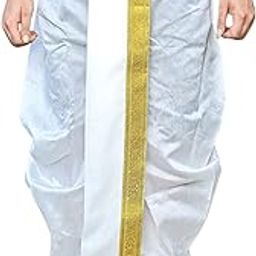 Men's Ready To Wear (Pant System) Marwadi Dhoti For Marriage, Pooja, Festival etc. (GC003)-46