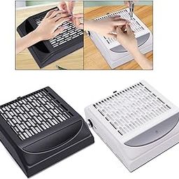 HEAVENGLOW 100W Eletric Nail Dust Cleaner Easy to Use Professional Nails Vacuum Cleaner black-image-98