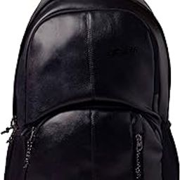 Tandrum V2 Leather 28 Liters Laptop Backpack Sch Bag(Black)-image-18
