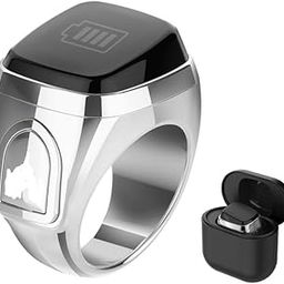 WESOKE® Metal Smart Counting Ring with Charging Case | Bluetooth Electronic Finger Counter | Digital Display Tally Tracker-picture-14