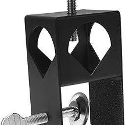 BEBEMOKO Garden Mounting Bracket Clip Outdoor Heavy Duty Metal Base for Decoration and Security Open-image-13