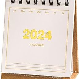 TRENDYNEST 2024 Calendar Freestanding Portable Small Desk Calendar for Office Home Desk White | Planners & Organizers | Calendars & Planners | Office Supplies | Office-image-53