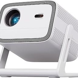 WANBO Vali 1, Netflix Certified, Native 1080P Fully Automatic, Smart Home Projector 4K Ultra HD, DRM L1, 900 ANSI | Google Assistant | Chromecast | Android TV 11.0 | 12W Speaker | WiFi, BT | White-31