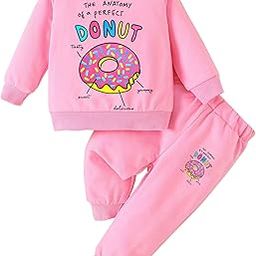 Kuchipoo Girls Winterwear Sweatshirt and Trackpant Set-image-3