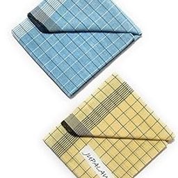 100% Pure Cotton Checked Fancy 2mts lungi,(Pack of 2) J2FARM1-image-86