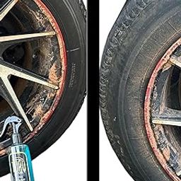Torq Hub Tyre Polish (Rich Black) 500 ml Spray Bottle | Deep dark glossy finish | touchless clean-image-72