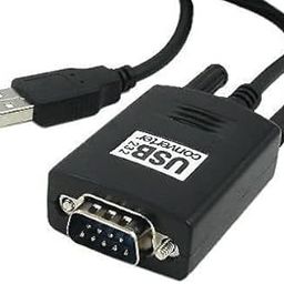Technotech USB to Serial (RS232, DB9) Cable Adapter Converter (Black)-11