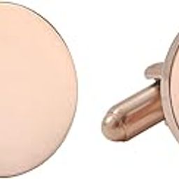 2X Dress Shirt Cuff Links Mens Cufflinks For Dress Shirt Valentines Business Rose Gold | Mens Jewelry | Cufflinks-90