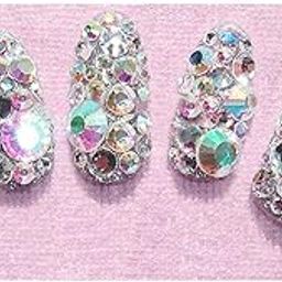 HEAVENGLOW 1440 Pieces Nail Art Rhinestone Crystal DIY Decoration 1.4 mm-image-17