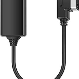 3NH® Car Bluetooth Music Adapter, Media Interface Aux Cable Real Time Bluetooth5.0 for AMI MMI MDI-10