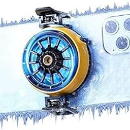 Tukzer Phone Cooler Gaming Fan, Fast Cooling, Compact, Mobile Phone Radiator Accessories for iPhone, Smartphones for Games, Live Streaming, Watching Shows, Applicable Mobile Phone Width 2.28-3.86inch-picture-26