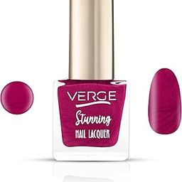 VERGE Stunning Color Non Toxic Nail Polish (LONGEST STAY WITH ULTRA BOLD FINISH) 158; Sassy Pink (Quick Dry & Chip Resistant, PARABEN FREE, VEGAN)-image-84