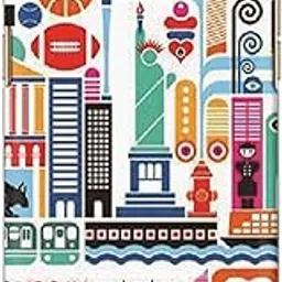 The Little Shop Designer Printed Hard Back Cover for Oppo A57 (Hrs in NYC)-image-24