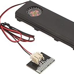 PUSOKEI M.2 Heatsink NGFF NVME SSD Heat Sink, 7000RPM Quiet Heat Dissipation 5V Fan with SATA Port Power Supply, Quadruple M.2 SSD Cooler Fan(Black)-26
