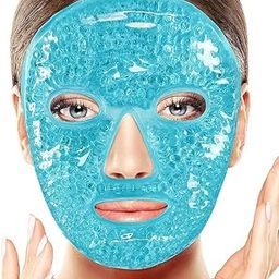 QUDDY Cold Face Eye Mask, Ice Pack Reduce Face Puff, Dark Circles, Gel Beads Hot Heat Cold Compress Pack, Face Spa For Woman Sleeping, Pressure, Headaches, Skin Care (Pack Of 1)-image-83