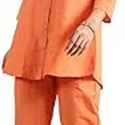 Solid Orange Co-rd Set-image-93
