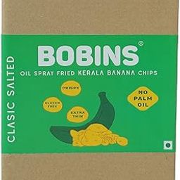 BOBINS | OIL SPRAY FRIED BANANA CHIPS | CLASIC SALTED | 150 GM-image-17