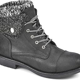 Women's Duena Boot, Black Multi/Fabric, 8 M US-image-49