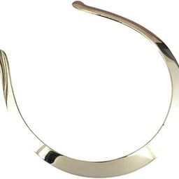 Spakling Nailon Handcrafted Gold-Plated Hasli Choker Necklace Design Western Jewelry Set for Women & Girls – Elegant Statement Necklace-image-83