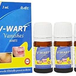 V-Wart Remover Liquid Rapidly Eliminates Both Plantar and Common Warts | Advanced Natural Formula | massa remover Liquid Form for skin | skin tag remover | Instant Wart remover Liquid for wart Free Skin for man or women with Wooden Applicator- (3 ML) Pack Of 3-image-38