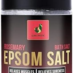 JAINIK Epsom Salt For Muscle Relief, Relieves Aches Pain,Bath salt for Relaxation,Refreshing Body,Joint Soreness and Tired Muscles,No Color Added 450gm (ROSEMARY-450 G)-image-32