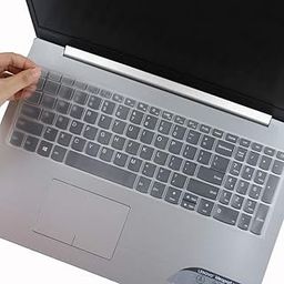 iFyx Keyboard Silicone Cover for Lenovo IdeaPad 3 330s S340 V130 V330 S540 s740 720s 15.6 inch, ThinkBook 15 IIL, Yoga C740 C940 9i 15.6" Laptop US Layout (S340 2019-20 Transparent)-image-23