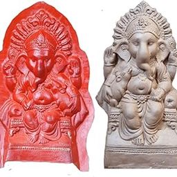 Babul idol workshop B51 Ganesh Mold for Making Idol | 1 feet 4 inch Hight Ganesh Idol Making Mold | Eco Friendly Ganesh murti Making DIY kit and Powder-picture-27