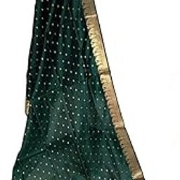 Women's Self Design Chanderi Dupatta-15