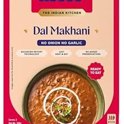 Hocco Jain Dal Makhani Ready To Eat | Just Heat And Eat | Pure Veg Indian Food | Ready To Eat Meal | No Added Preservative & Colours | Meal Ready In 5 Minutes | Microwave-Able Serves 2 300g-25