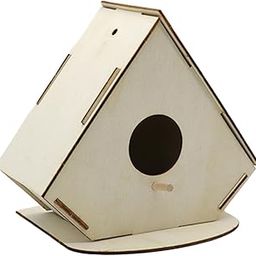 SECRET DESIRE DIY Wood Bird Nest Birdhouse Handmade Bird Nesting Box for Robin Hummingbird 15cmx16.5cmx8cm|Home Improvement|Plumbing & Fixtures|Other Home Plumbing & Fixtures-image-41