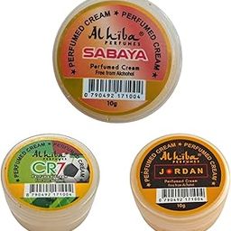 Alhiba Perfumed Cream | SABAYA, CR7 & JORDAN (10gm) Pack of 3 Popular Fragrances-image-12