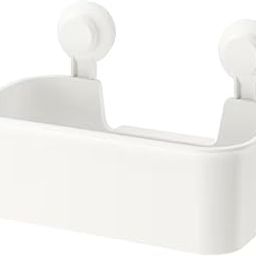 Ikea Plastic Basket with Suction Cup, White, Pack of 1-25