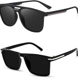 hayden haiza Black Hexagon Sunglasses/Goggles For Men's and Women's Polycarbonate Frame/UV Protected Pack of 1-picture-23