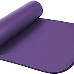 IRIS Fitness 10mm NBR Yoga Mat High Density Mat for Pilates, Fitness & Workout - Perfect for Men and Women (173 cm X 61 cm X 10 mm)-63