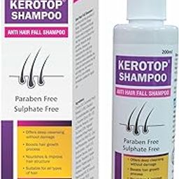 Pil Kerotop Anti Hair Fall Shampoo 200 ML | with Biotin, Green Tea Extract & Keratin to Nourish Dull & Dry Hair | Control Hair Fall,Promotes Hair Growth and hydrate Scalp | Paraben & Sulphate Free-image-40