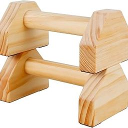 2 PCS Wood Pushup Bars with Non-Slip Base, Exercise Home Workout Equipment, Durable Wooden Handles for Enhanced Grip, Ideal for Strength Training, Planks, and Calisthenics, Perfect for Men and Women Fitness Enthusiasts-19
