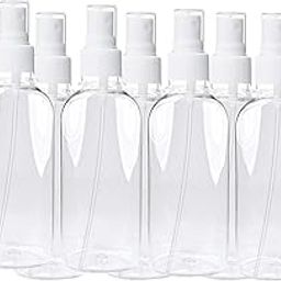 SHREE MAHA 100ml empty spray clear bottle(Pack of 4) Empty Spray Pump Transparent Bottles, Sanitizer Spray Bottle, Sprayer, Transparent Bottle-image-11