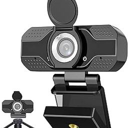 Webcam with Microphone for Desktop, 2021 Edition 1080P HD USB Computer Cameras with Privacy Shutter&Webcam Tripod, Mini USB Web Camera, for Streaming Online Class/Zoom/Skype/Facetime/Teams-image-39