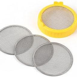 UJEAVETTE Sprouts Growing Lid Easy to Clean Mung Bean Sprouts Growing Lid Yellow-image-10