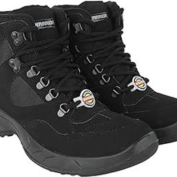 Trekker Warrior Mountain Trekking Boots for Men, Light Weight, Black-image-13