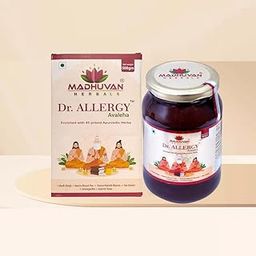 Madhuvan Herbals Dr. Allergy (Avaleha) 500 gms for Respiratory Allergy,Dust Allergy,Seasonal allergy,Bronchial asthma,Allergic asthma,Sinusitis,Pneumonia-20