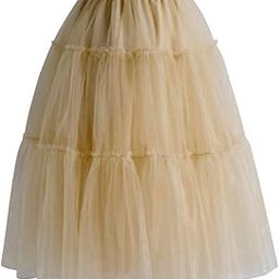 Ruffle net Skirt-image-5