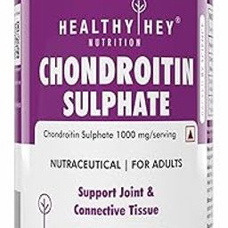 HealthyHey Nutrition Chondroitin Sulphate Support for Joints, 60 Capsules-21