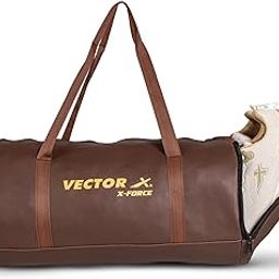 X-Force BFI Approved Gym Bag or Men and Women Carrying Gym Accessories/Adjustable Shoulder Bag for Men/Duffle Gym Bags for Men/Sports & Travel Bag/Sports Kit/Duffle Bags Travel (Brown)-image-20