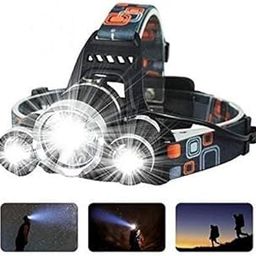 Head Torch, LED Headlamp Flashlight, 10000 Lumens Bright Portable Waterproof Headlight with USB Rechargeable Batteries for Night Hunting Fishing Camping-picture-13